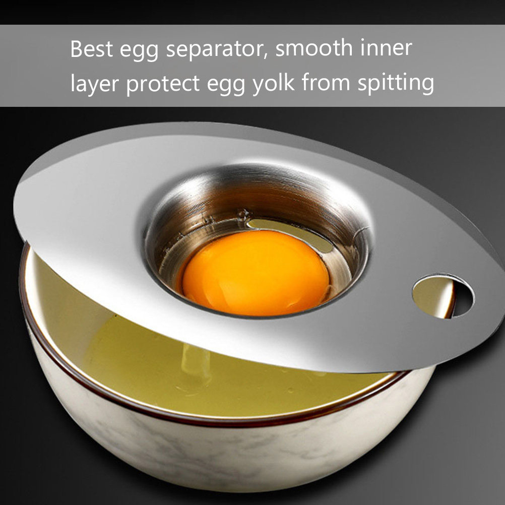 Kitchen Gadgets For Chefs - Premium Egg Separator Smooth Inner Layer