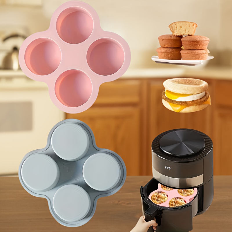 Kitchen Gadgets Oxo - 4-Cavity Silicone Baking Mold, Kitchen Tools