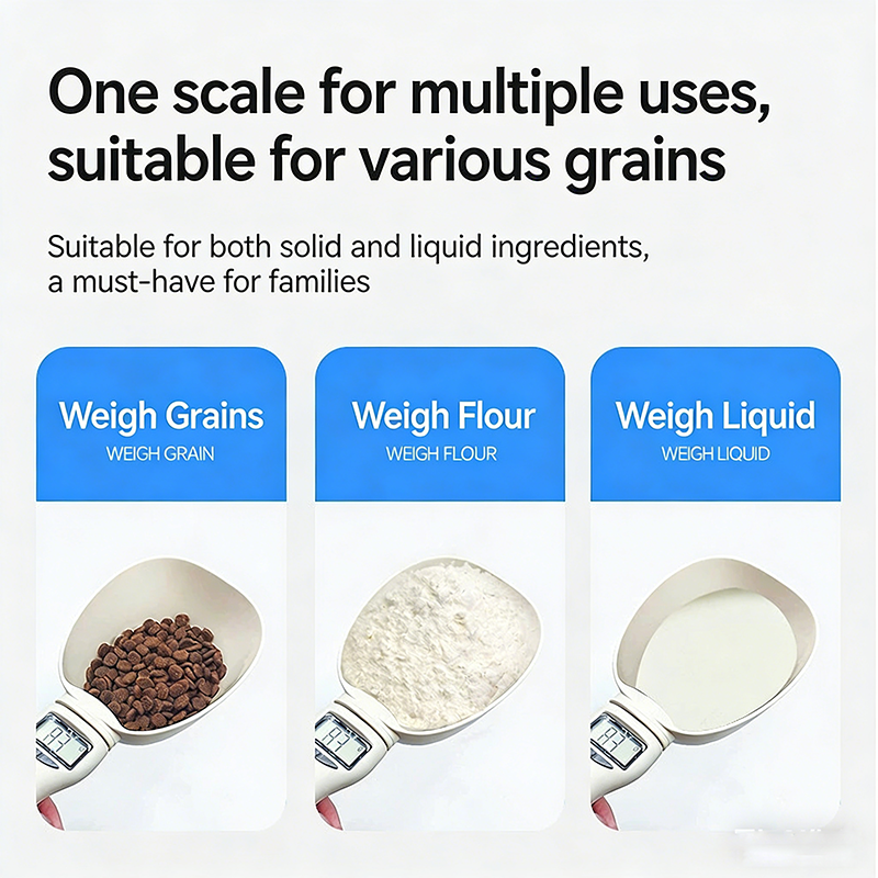Digital Kitchen Scale - Pet Food Weighing Spoon Electronic Digital