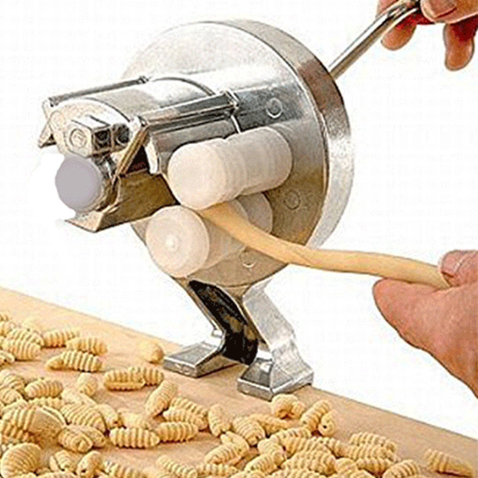 Kitchen Hand Gadgets - Hand Press Pasta Maker Machine Manual