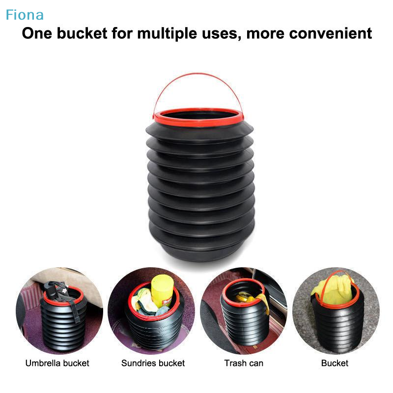 Kitchen Gadgets Needed - ☭4L Foldable Car Multifunctional Telescopic Waste