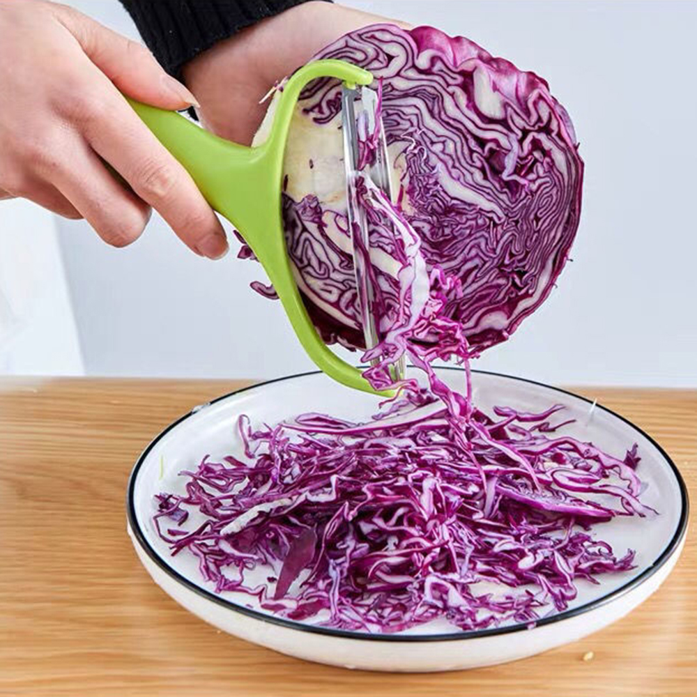 Peeler Vegetables Fruit Stainl - Household Kitchen Gadgets Vegetable Cutter Silk Cutter review and price