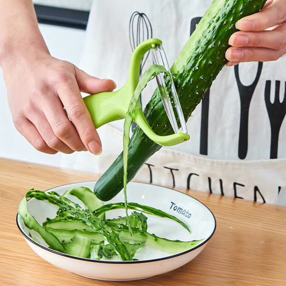 Peeler Vegetables Fruit Stainl - Household Kitchen Gadgets Vegetable Cutter Silk Cutter review and price
