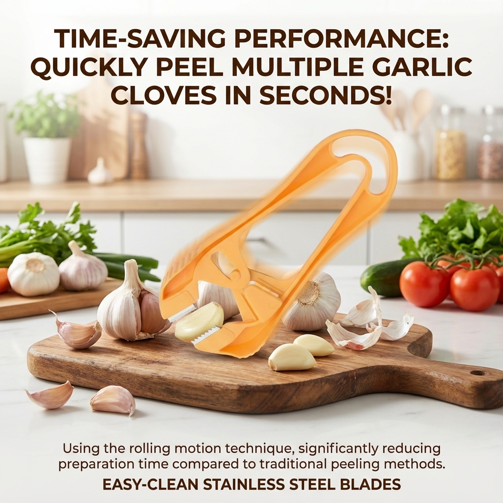 Stainless Steel Garlic Peeler  - Kitchen Gadgets For Chefs review and price