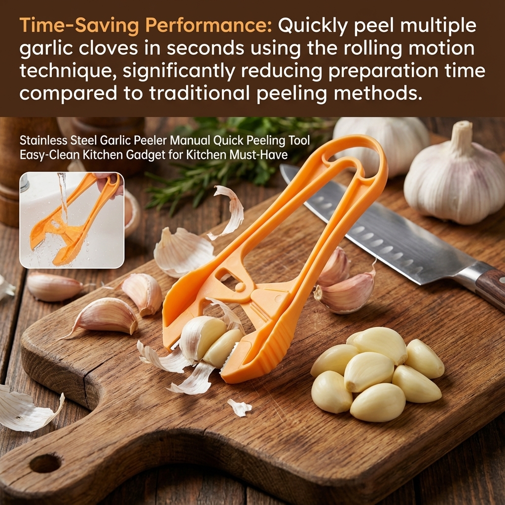 Stainless Steel Garlic Peeler  - Kitchen Gadgets You Must Have review and price