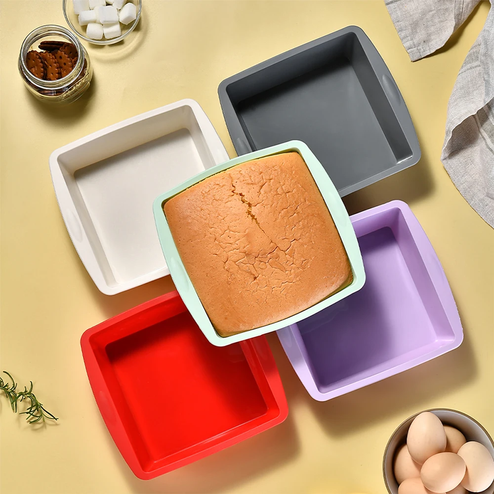 1/4Pcs Silicone Square Cake Mo - Kitchen Gadgets Oxo review and price
