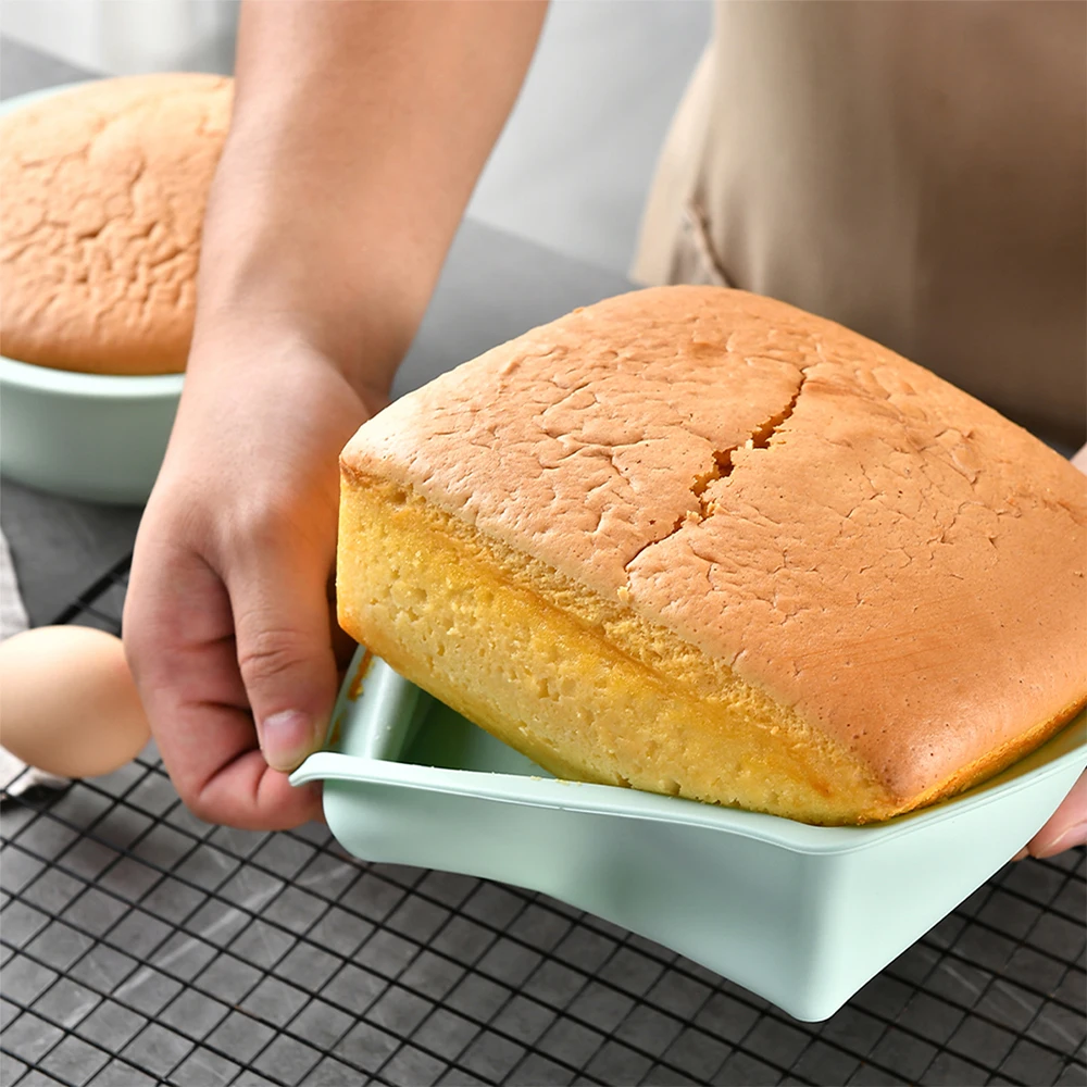 1/4Pcs Silicone Square Cake Mo - Kitchen Gadgets Oxo review and price