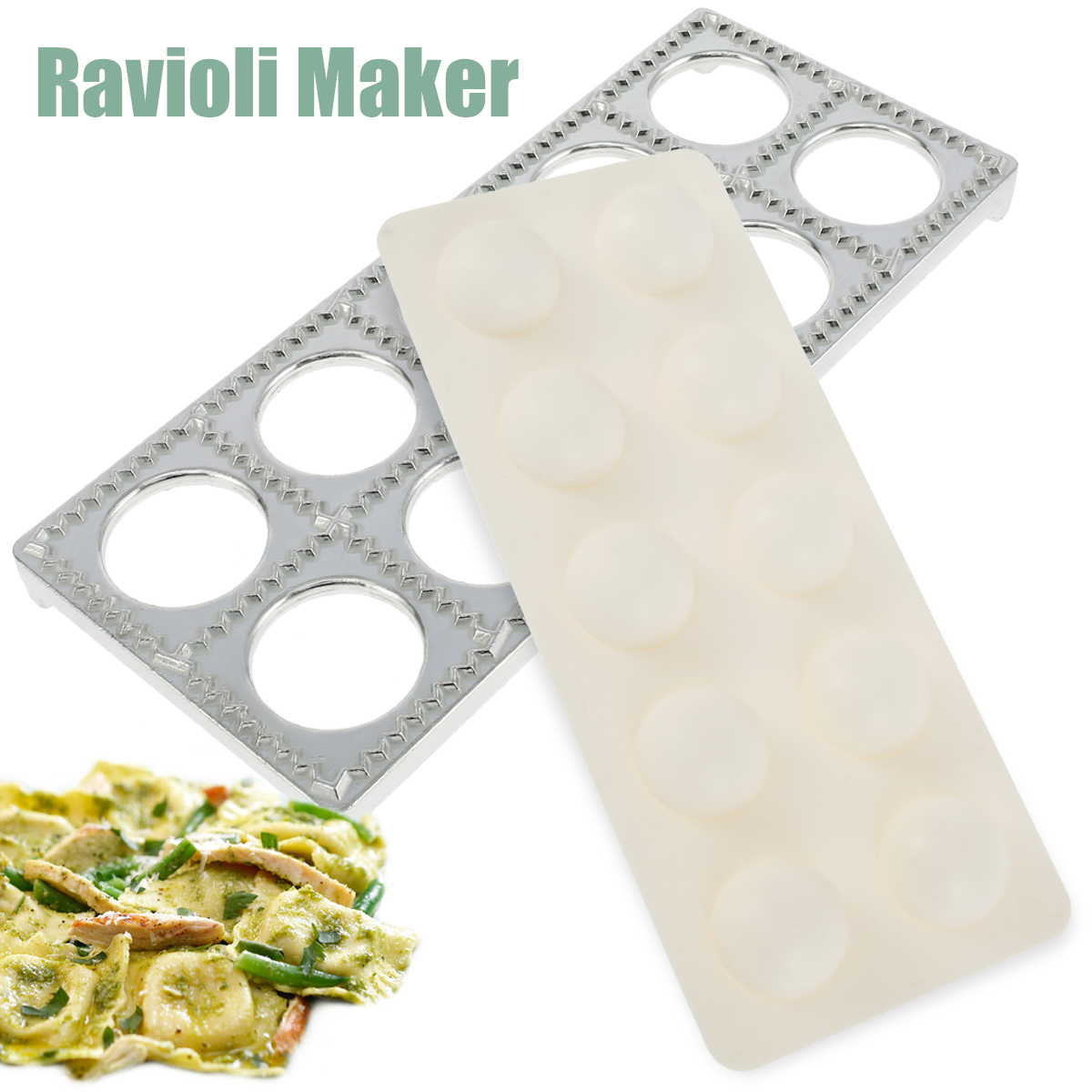 10/12 Holes Ravioli Maker Ital - Kitchen Gadgets Xmas review and price