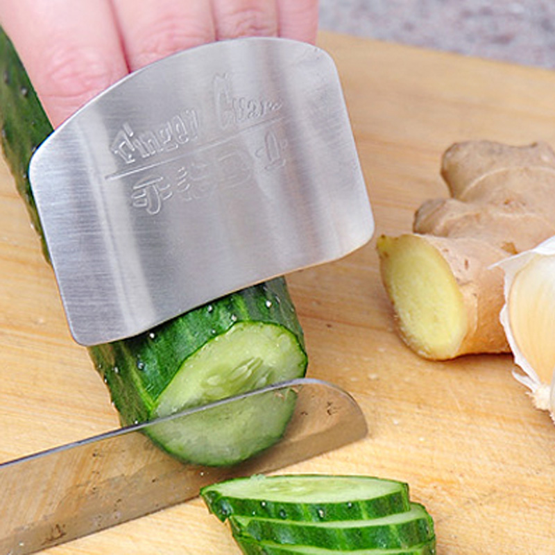 Finger Guard Stainless Steel C - Kitchen Gadgets Cutting Tools review and price