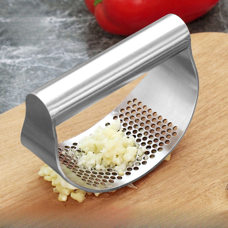 Stainless Steel Garlic Press S - Kitchen Gadgets Cutting Tools review and price