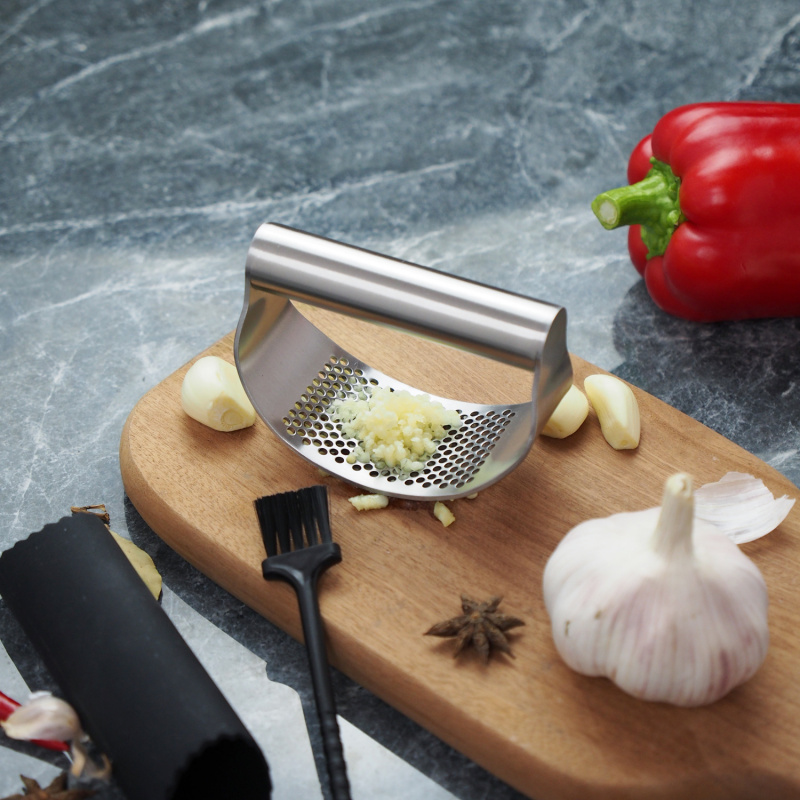 Stainless Steel Garlic Press S - Kitchen Gadgets Cutting Tools review and price