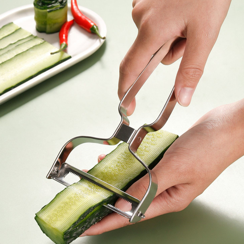 Stainless Steel Cabbage Grater - Household Kitchen Gadgets Vegetable Cutter Silk Cutter review and price