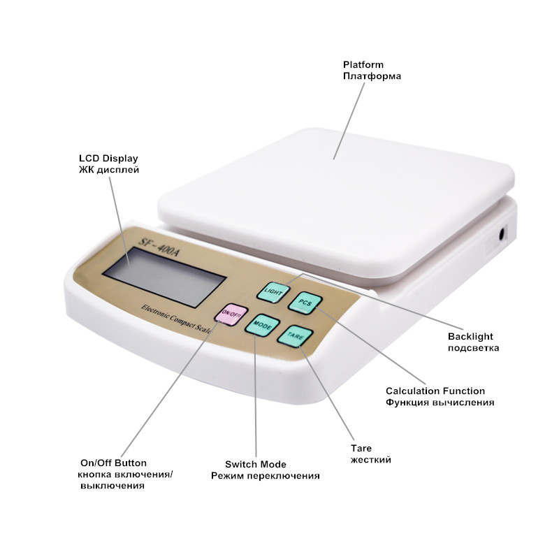 10kg 1g LCD Display Kitchen Sc - Digital Kitchen Scale review and price