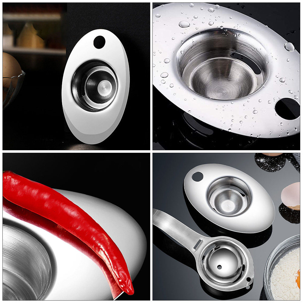 Premium Egg Separator Smooth I - Kitchen Gadgets For Chefs review and price