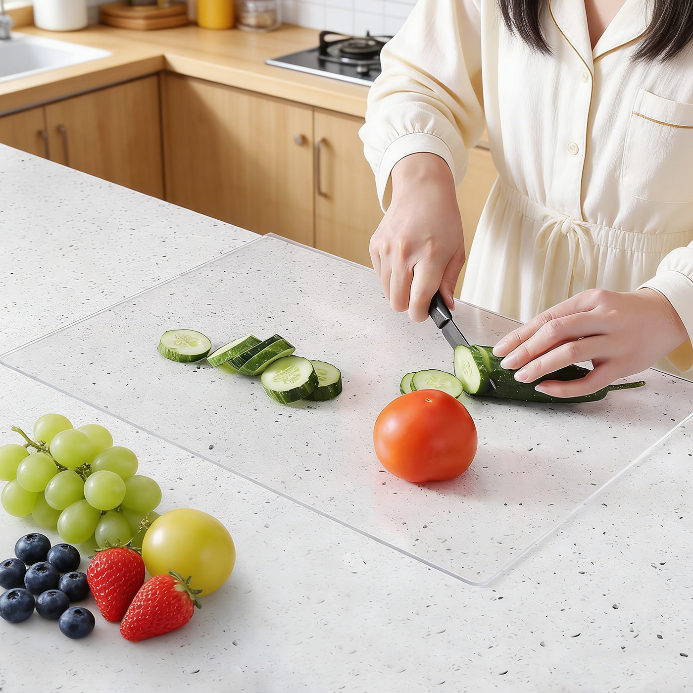 Acrylic transparent cutting bo - Kitchen Gadgets You Must Have review and price