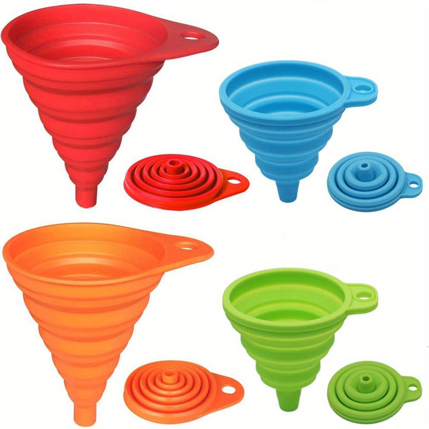 1/2/4PCS Silicone Collapsible  - Kitchen Gadgets Oxo review and price