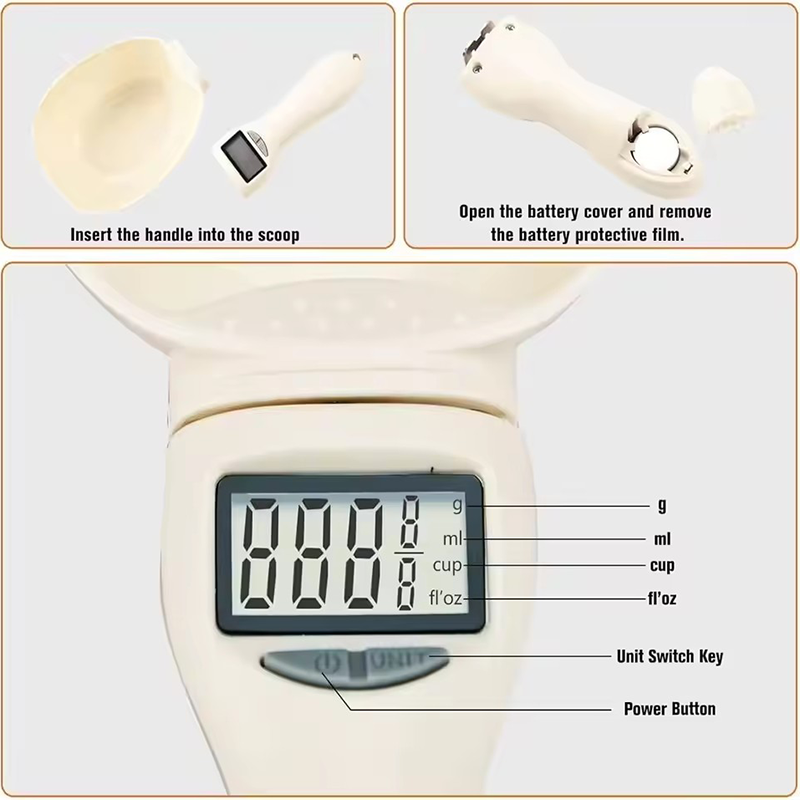 Pet Food Weighing Spoon Electr - Digital Kitchen Scale review and price