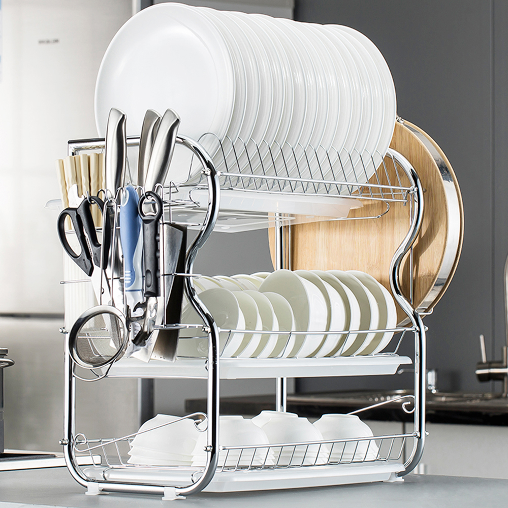 Multi-functional 3-Tier Dish R - Kitchen Gadgets Needed review and price