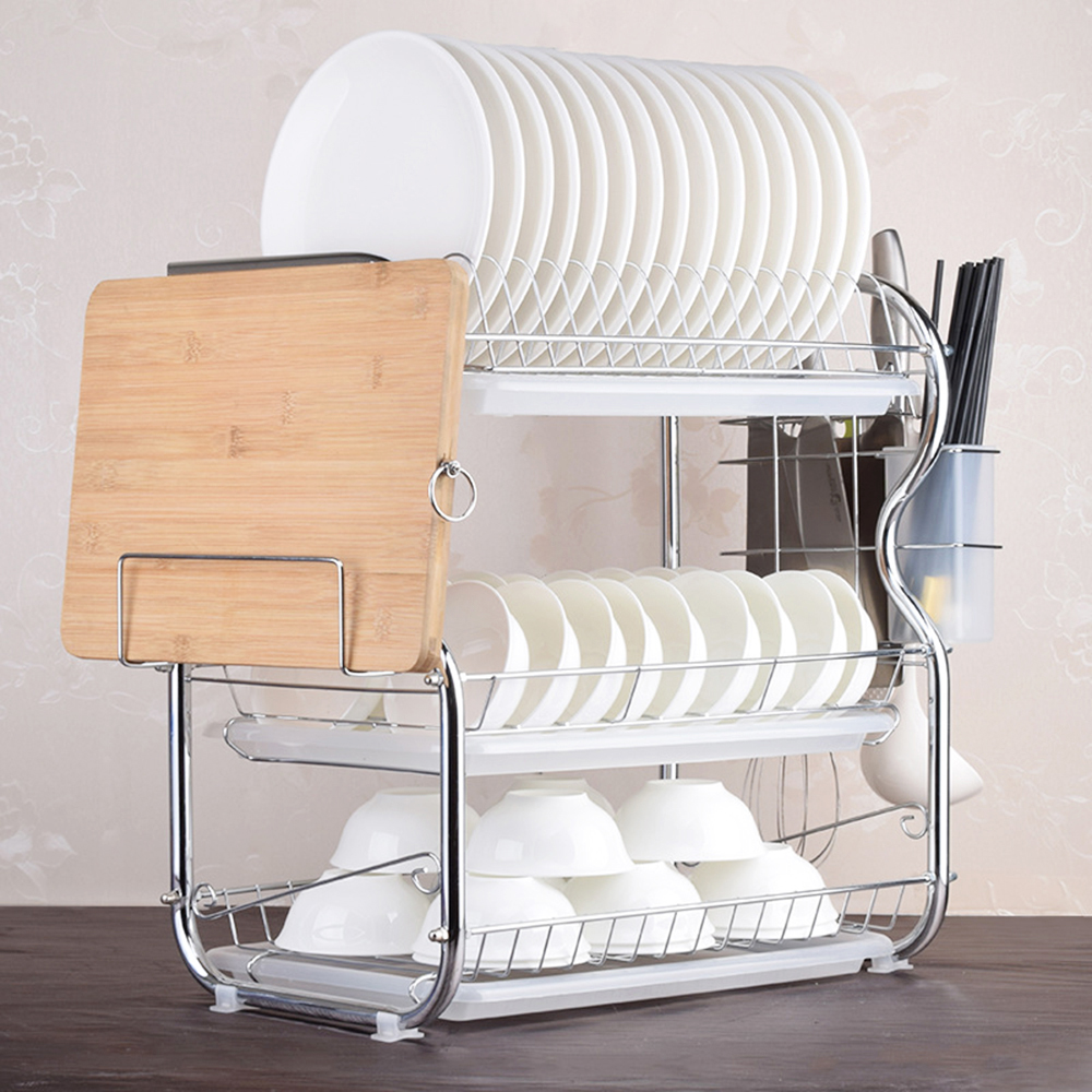 Multi-functional 3-Tier Dish R - Kitchen Gadgets Needed review and price