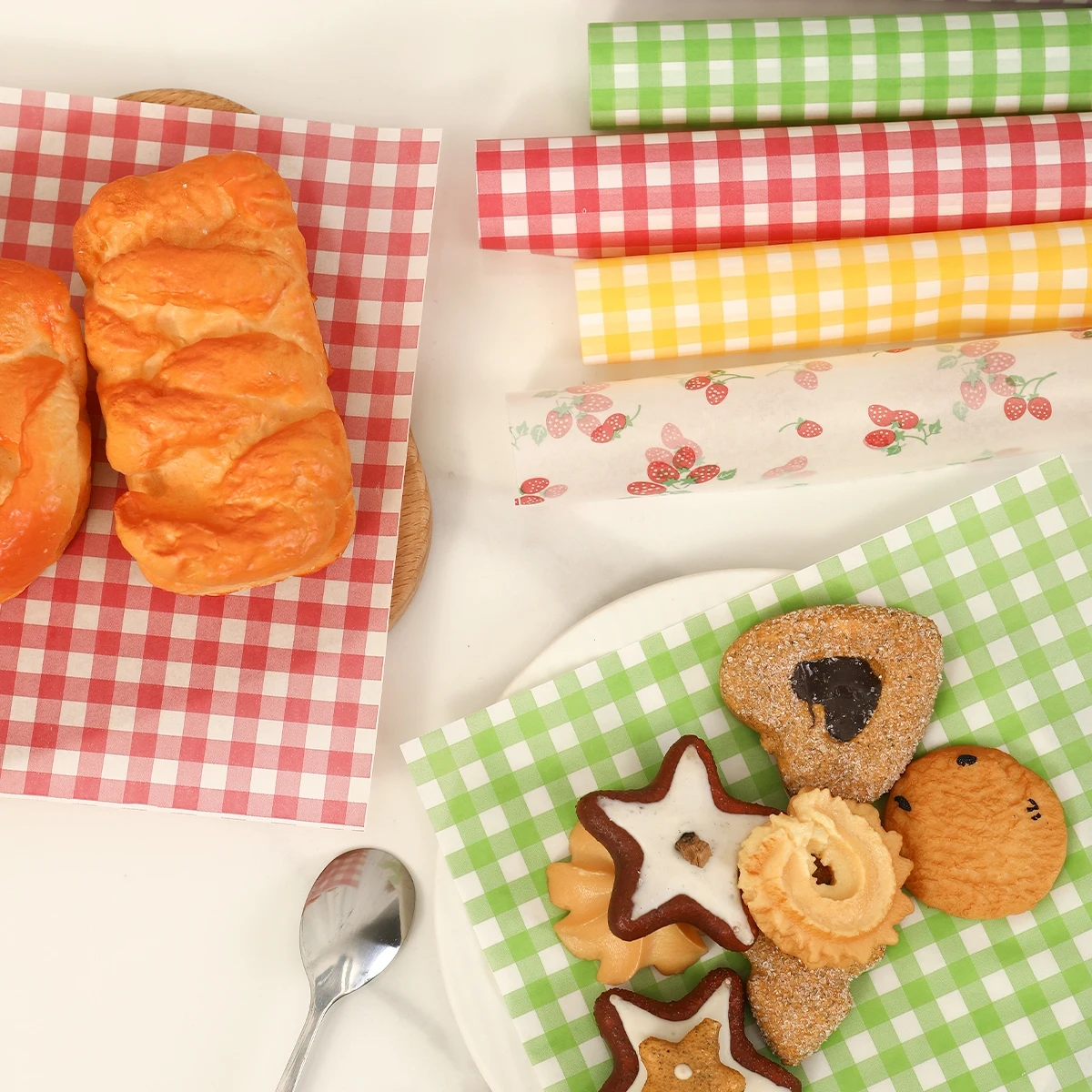 50Pcs Oilproof Wrapping Paper  - Kitchen Gadgets To Gift review and price
