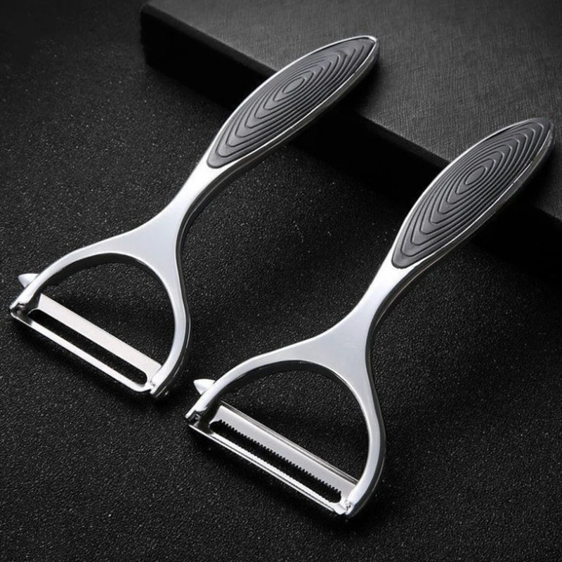 Stainless Steel Potato Peeler  - Household Kitchen Gadgets Vegetable Cutter Silk Cutter review and price