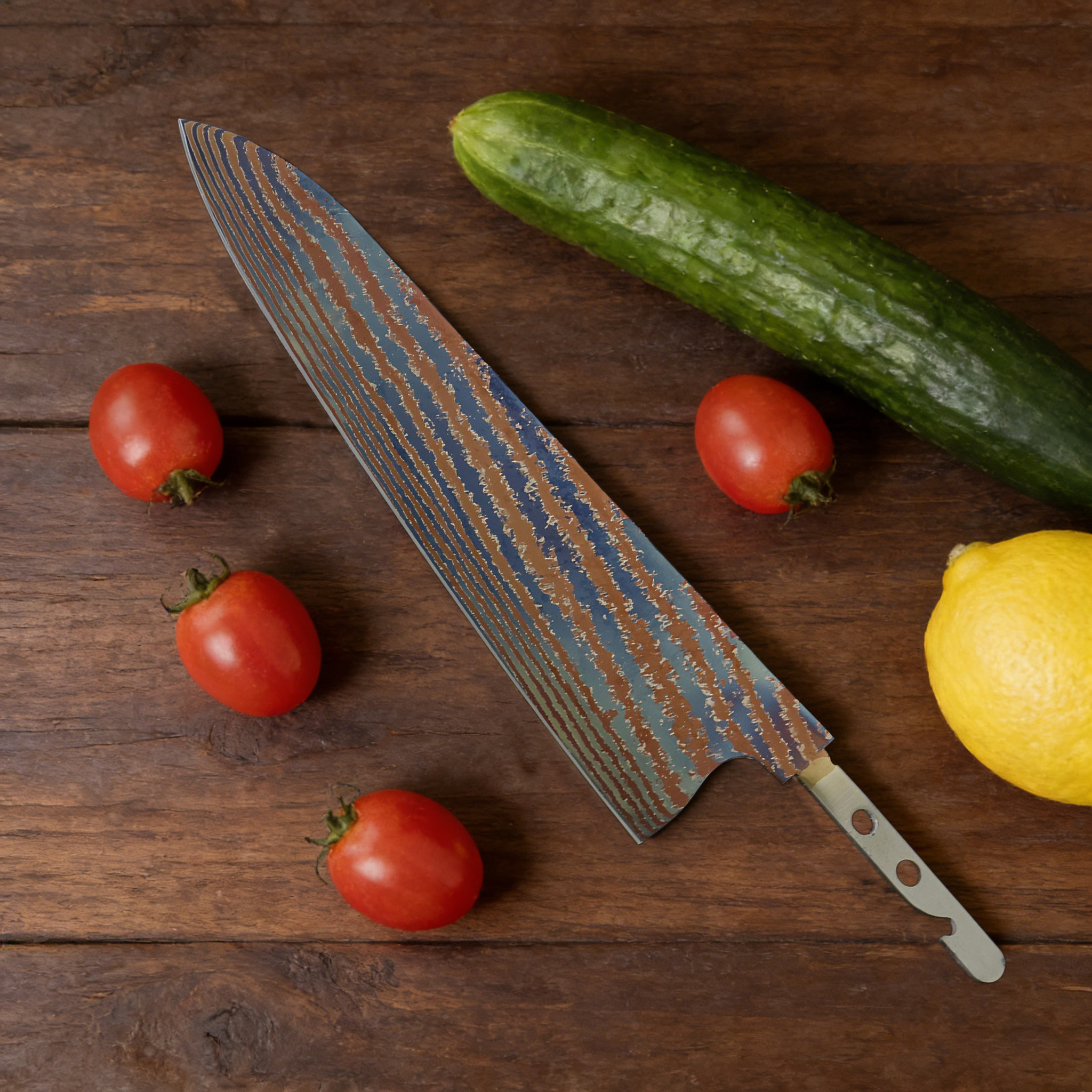 1PC,Chef Knife Blank Blade DIY - Kitchen Gadgets For Chefs review and price