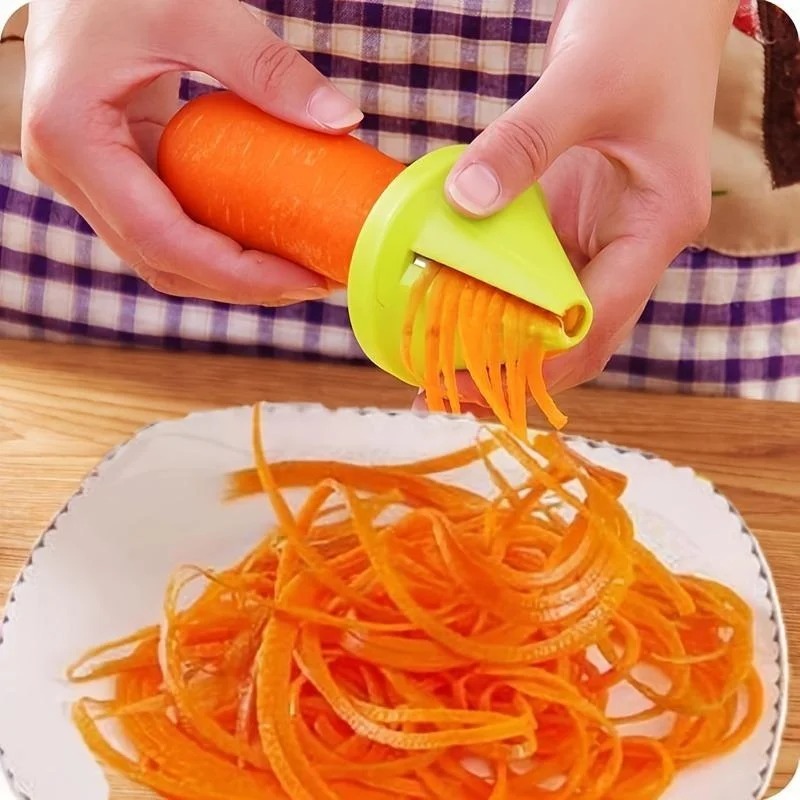 Kitchen Rotating ShredderSpira - Household Kitchen Gadgets Vegetable Cutter Silk Cutter review and price