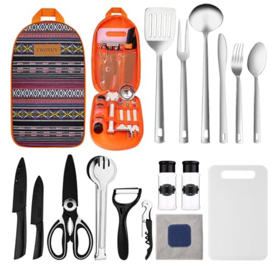 Camping Cooking Utensils Set-  - Kitchen Gadgets You Must Have review and price