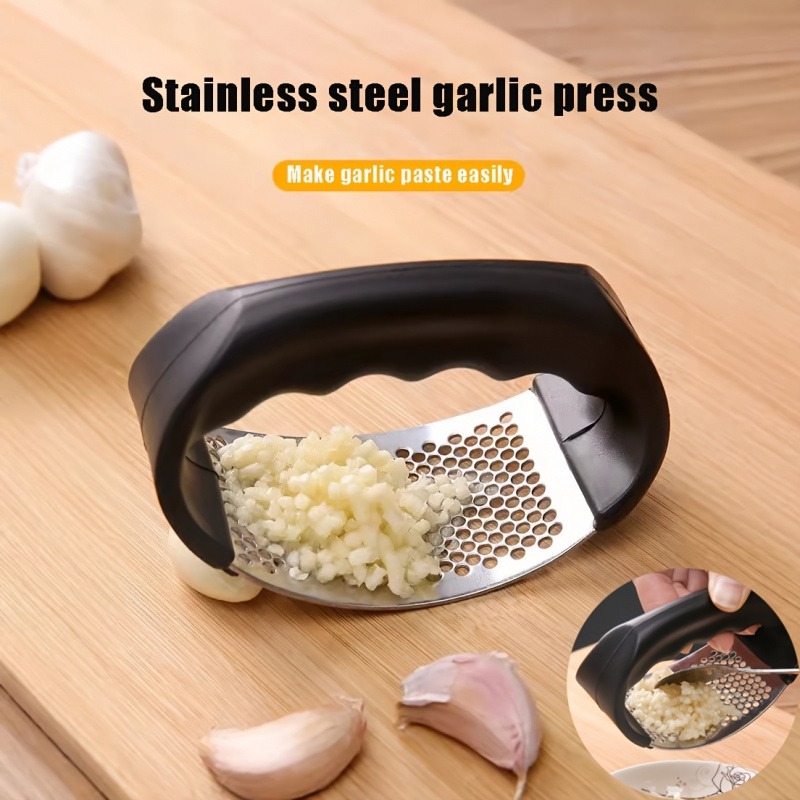 Heavy-Duty Manual Garlic Press - Kitchen Gadgets Garlic review and price