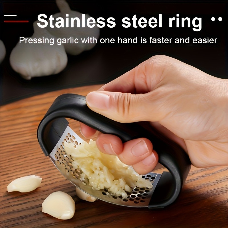 Heavy-Duty Manual Garlic Press - Kitchen Gadgets Garlic review and price