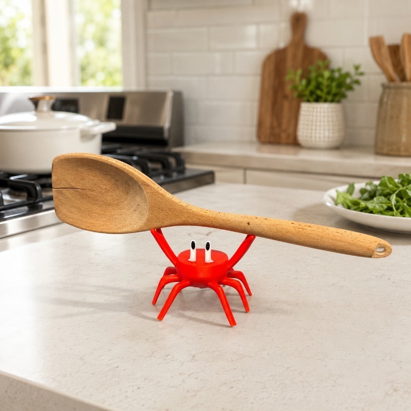 Red Crab Spoon Rest, Cute Crab - Kitchen Gadgets To Gift review and price