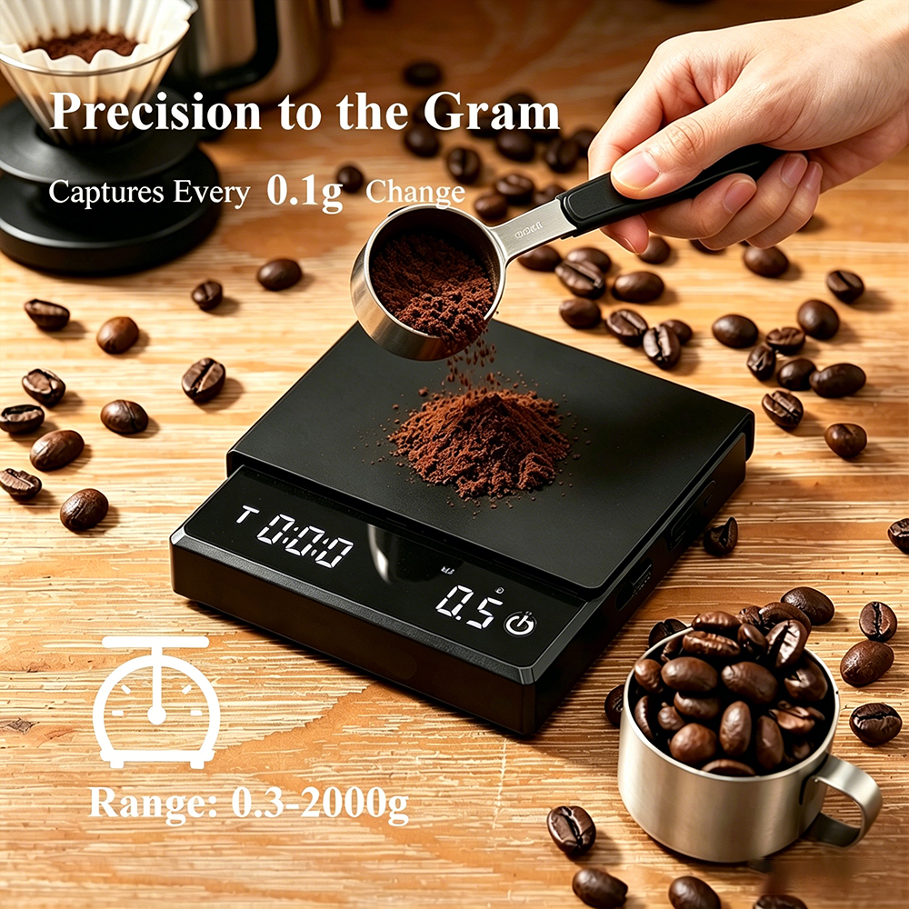 Mini Digital Coffee Scale with - Digital Kitchen Scale review and price
