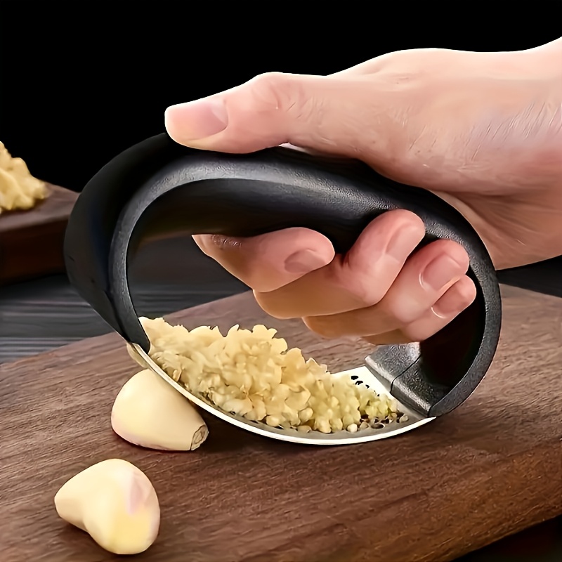 Ergonomic Garlic Press Manual, - Kitchen Gadgets Garlic review and price