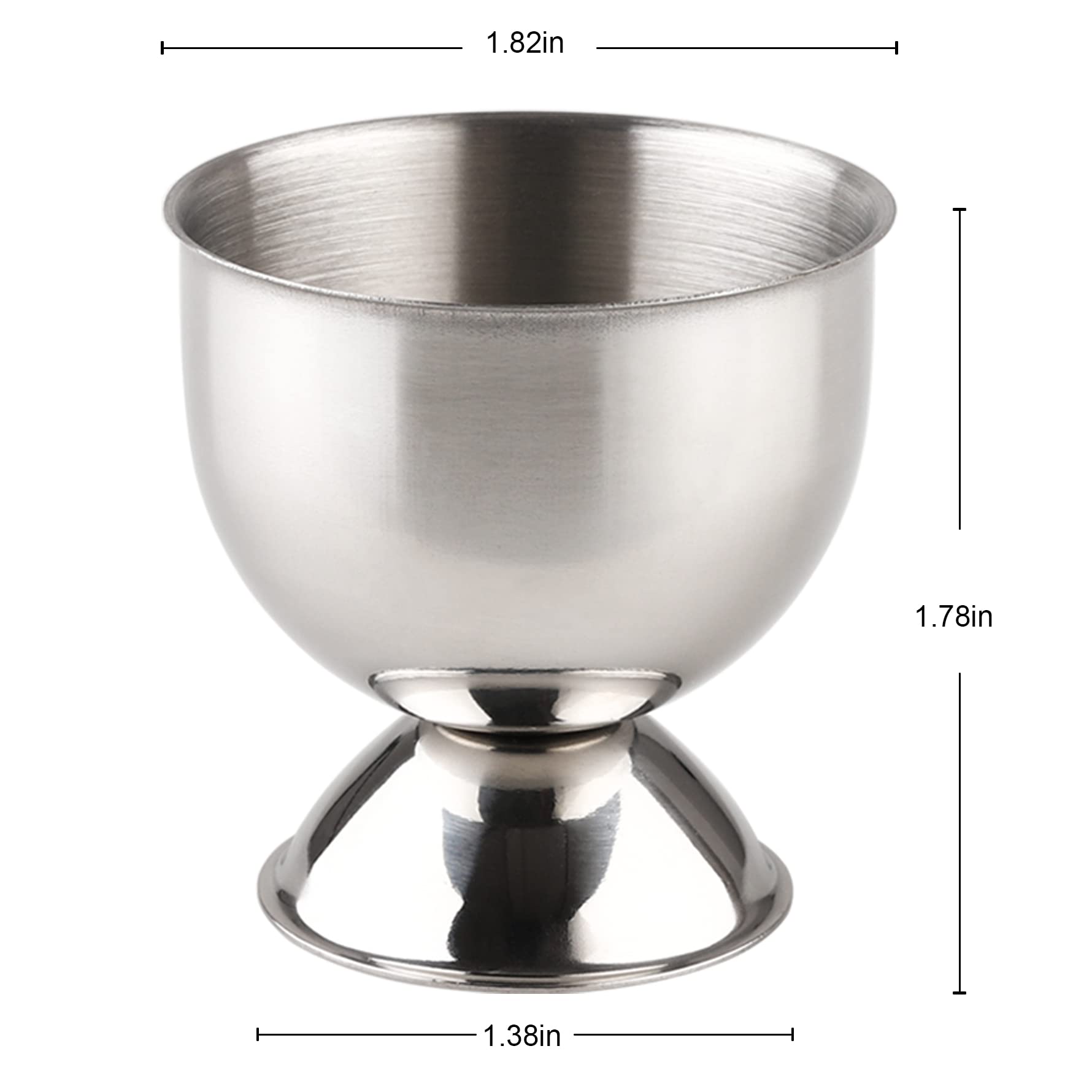 Stainless Steel Egg Cups Set H - Kitchen Gadgets To Gift review and price
