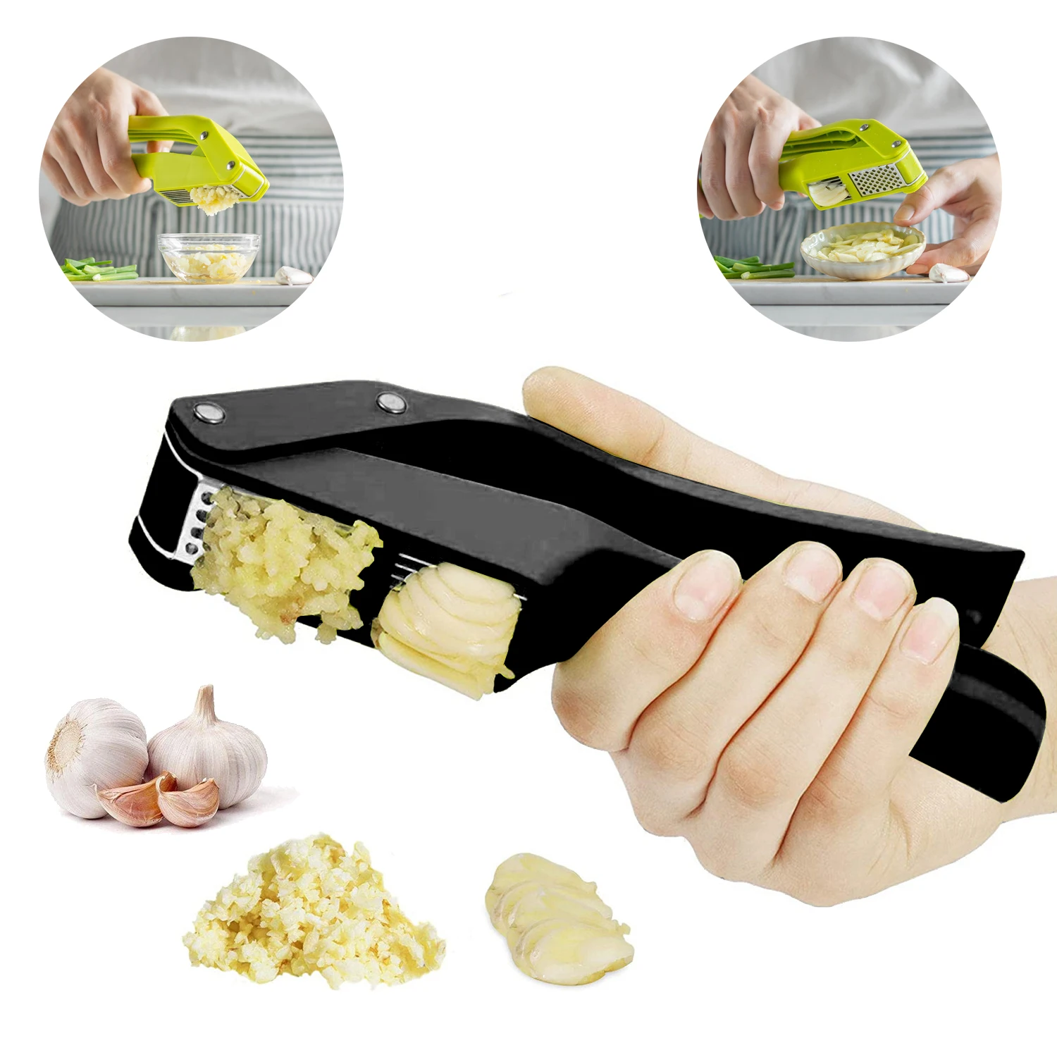 2 in 1 Garlic Ricer and Slicer - Kitchen Gadgets Garlic review and price