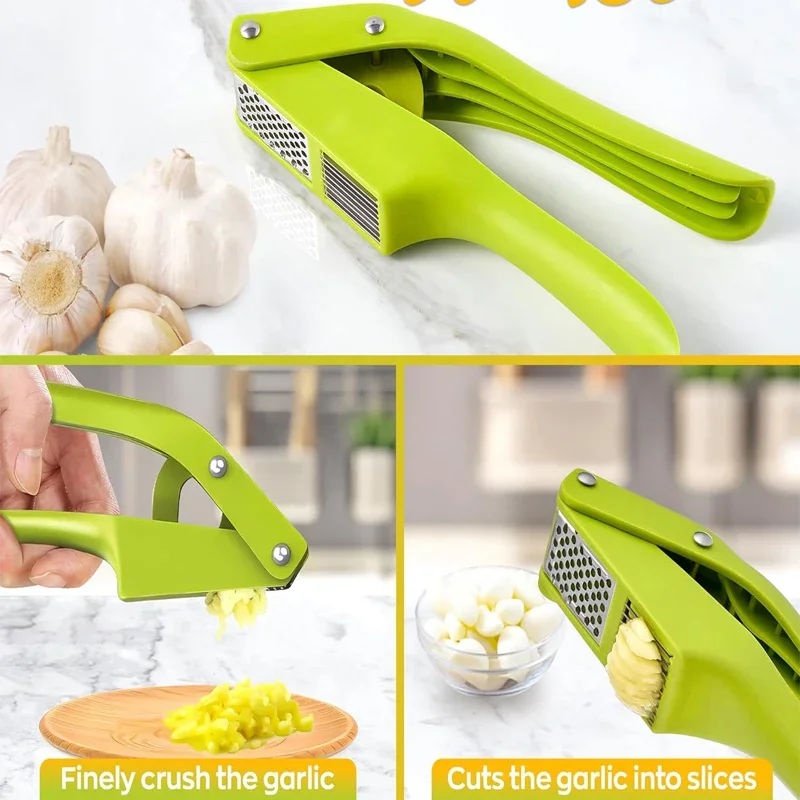 2 in 1 Garlic Ricer and Slicer - Kitchen Gadgets Garlic review and price